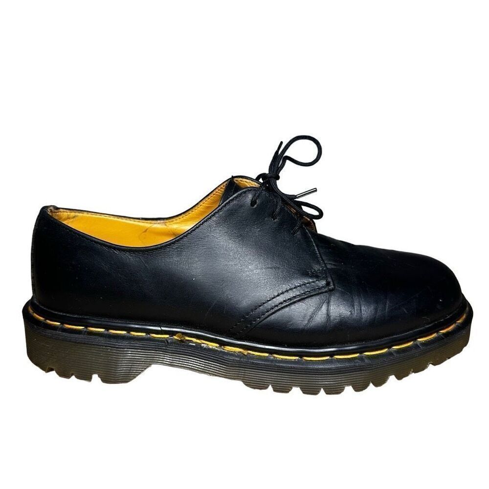 Vintage Dr. Martens Original Oxford Shoes 1461 Made in England Size 7